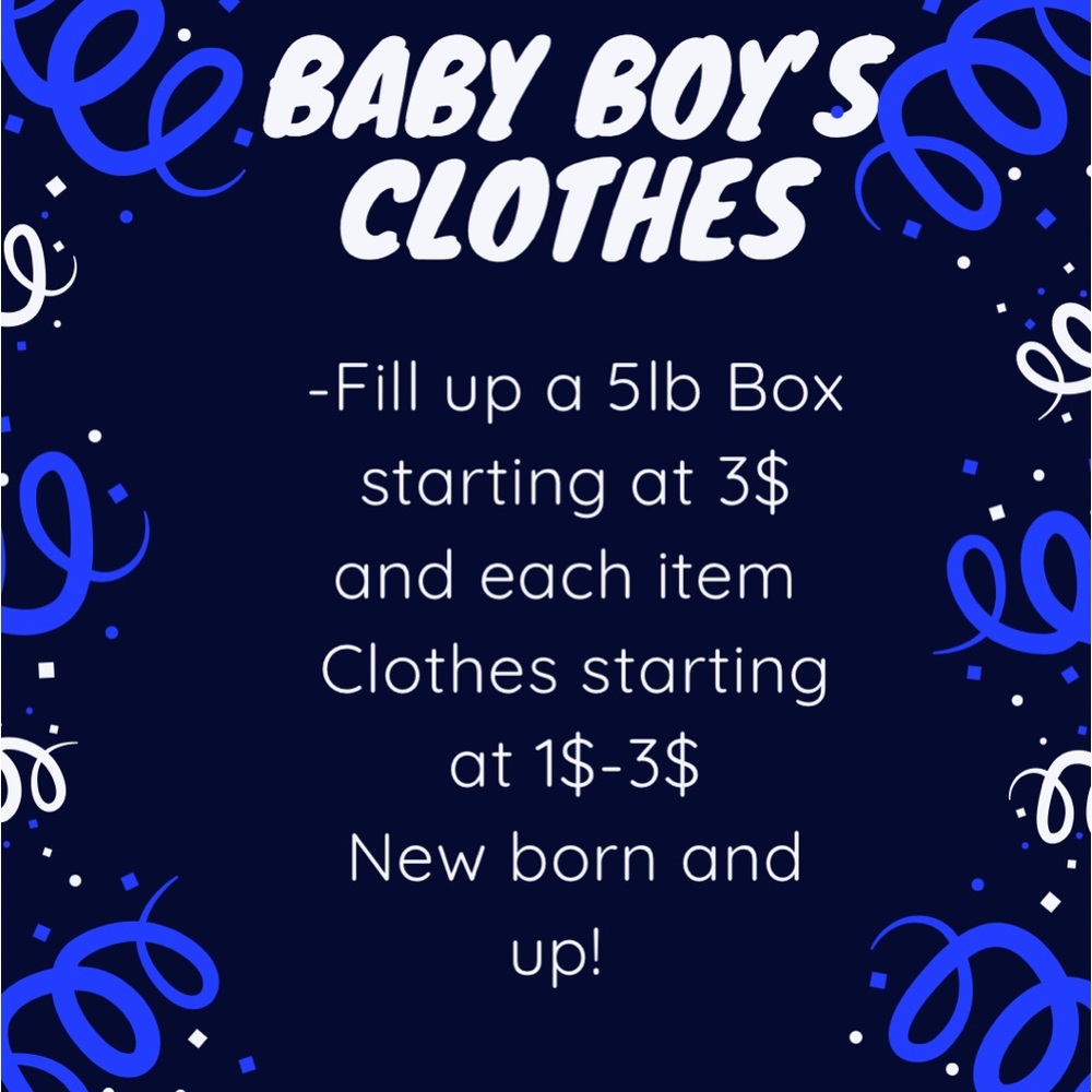 Boy clothes 0-12